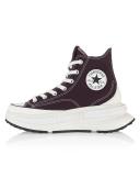 Converse Run Star Legacy CX Hi Sneakers in Black Cherry-Red