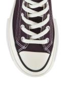 Converse Run Star Legacy CX Hi Sneakers in Black Cherry-Red