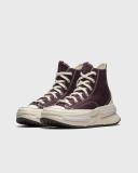 Converse Run Star Legacy CX Hi Sneakers in Black Cherry-Red