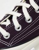 Converse Run Star Legacy CX Hi Sneakers in Black Cherry-Red