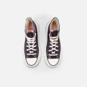 Converse Run Star Legacy CX Hi Sneakers in Black Cherry-Red