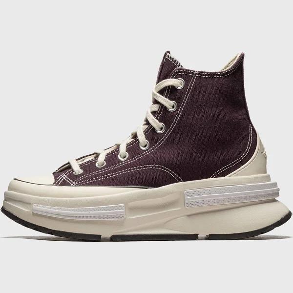 Converse Run Star Legacy CX Hi Sneakers in Black Cherry-Red