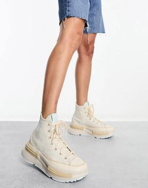 Converse Run Star Legacy CX Sneakers in Shimmer stone-Neutral
