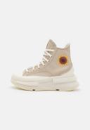 Converse Run Star Legacy CX Sneakers With Crochet Sunflower in Grey