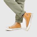 Converse Unisex Chuck 70 Leather High Top Golden Tan Sneakers