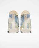 Converse Unisex Chuck 70 Mixed Textiles High Top Natural Sneakers
