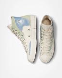 Converse Unisex Chuck 70 Mixed Textiles High Top Natural Sneakers