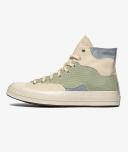 Converse Unisex Chuck 70 Mixed Textiles High Top Natural Sneakers