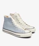 Converse Unisex Chuck 70 Nautical Menswear High Top Ghosted/Vintage White Sneakers