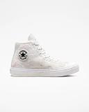 Converse Unisex Chuck 70 Redux Scrap High Top White Sneakers