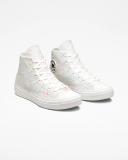 Converse Unisex Chuck 70 Redux Scrap High Top White Sneakers