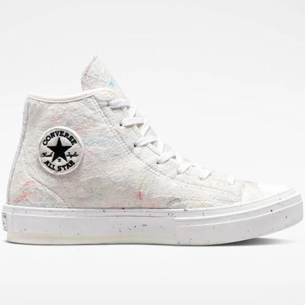 Converse Unisex Chuck 70 Redux Scrap High Top White Sneakers