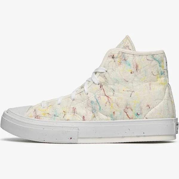 Converse Unisex Chuck 70 Redux Scrap High Top White Sneakers