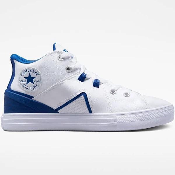 Converse Unisex Chuck Taylor All Star Flux Ultra Retro Sport Mid White Sneakers