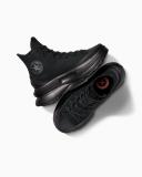 Converse Unisex Run Star Legacy CX High Top Mono Black Sneakers