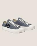 Converse Unisex x Comme Des Garçons Chuck 70 Play Low Top Steel Grey Sneakers