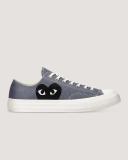 Converse Unisex x Comme Des Garçons Chuck 70 Play Low Top Steel Grey Sneakers