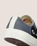 Converse Unisex x Comme Des Garçons Chuck 70 Play Low Top Steel Grey Sneakers