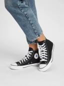 Converse Wide Fit Chuck Taylor All Star Hi Black Sneakers