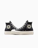 Converse Womens Chuck Taylor Hi Lift Trainer - Black - Size - 6.5
