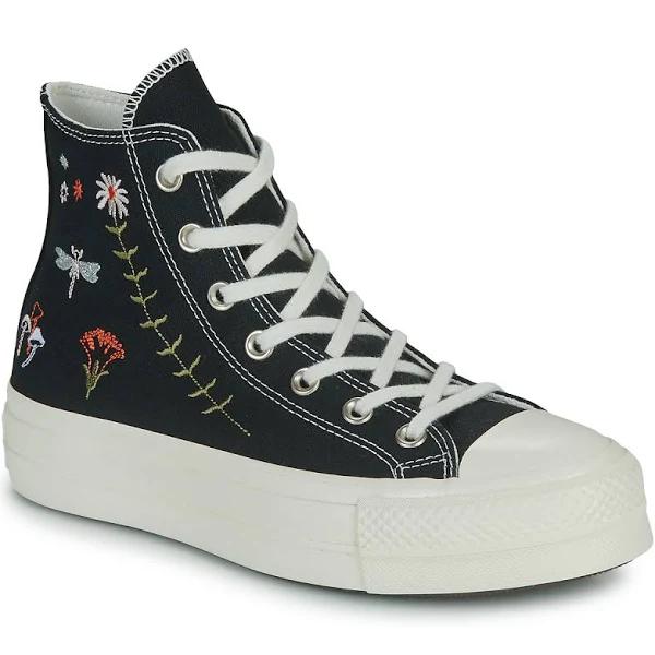 Converse Womens Chuck Taylor Hi Lift Trainer - Black - Size - 6.5