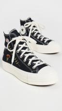 Converse Womens Chuck Taylor Hi Lift Trainer - Black - Size - 8