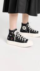 Converse Womens Chuck Taylor Hi Lift Trainer - Black - Size - 8
