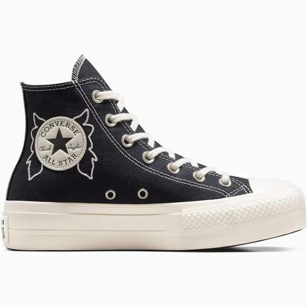 Converse Womens Chuck Taylor Hi Lift Trainer - Black - Size - 8