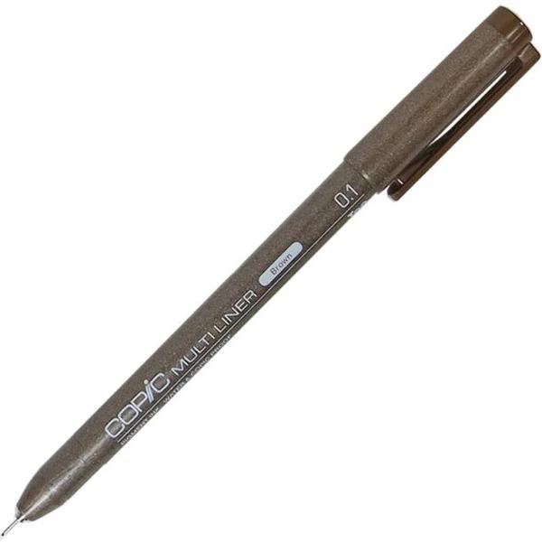 Copic Multiliner Pen - Brown, 0.1 mm