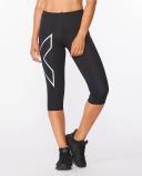 Core Compression 3/4 Tights, 2XU, XXL, Black/Silver, Female
