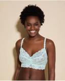 Cosabella Women's Never Say Never Sweetie Bralette, Brown, Xlarge, Lace Bralette