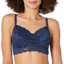 Cosabella Women's Never Say Never Sweetie Bralette, Brown, Xlarge, Lace Bralette