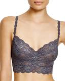 Cosabella Women's Never Say Never Sweetie Bralette, Brown, Xlarge, Lace Bralette