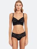 Cosabella Women's Never Say Never Sweetie Bralette, Brown, Xlarge, Lace Bralette