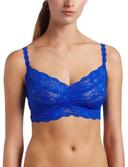 Cosabella Women's Never Say Never Sweetie Bralette, Brown, Xlarge, Lace Bralette