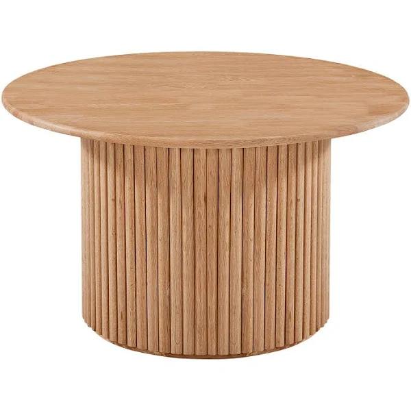 Cosmos Coffee Table - Oak - 85cm - by Life Interiors