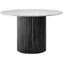 Cosmos Dining Table - Black Oak - 150cm - by Life Interiors