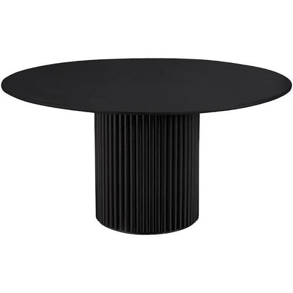 Cosmos Dining Table - Black Oak - 150cm - by Life Interiors