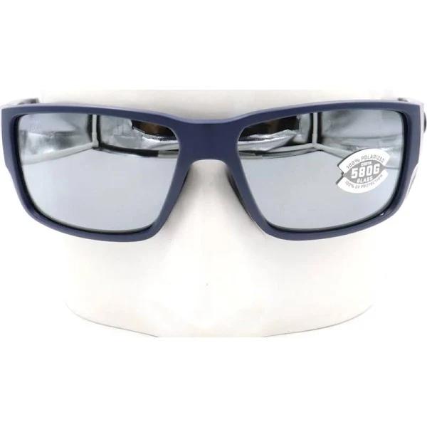 Costa Del Mar Blackfin Pro Gray Silver 580G Sunglasses 06S9078 90780860