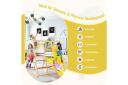 Costway 8-in-1 Kids Playground Set Wood Swing Slide Climb Play Sets Indoor Outdoor Kidergarden Amusement Park