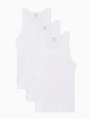 Cotton Classics 3 Pack Tanks White XS