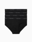 Cotton Classics 4 Pack Hip Briefs Black XS