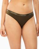 Cotton Essentials Thong Green XS