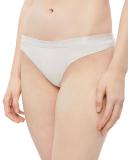 Cotton Essentials Thong Grey XL