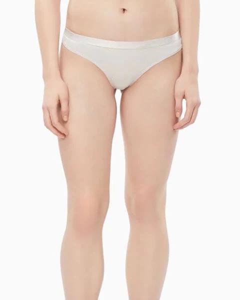 Cotton Essentials Thong Grey XL