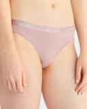 Cotton Essentials Thong Pink L