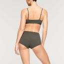 Cotton Jersey Scoop Bralette | Juniper