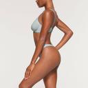 Cotton Logo Underwire Demi Bra | Frost
