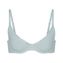Cotton Logo Underwire Demi Bra | Frost