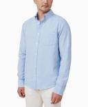 Cotton On - Men's Blue Shirts - Mayfair Long Sleeve Shirt - Size XXXL at The Iconic